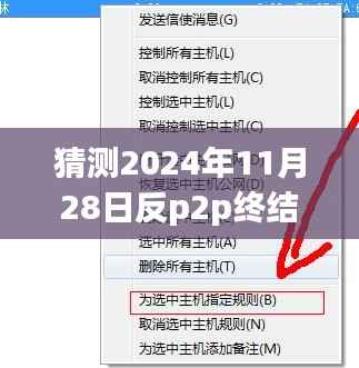 超越尘嚣,预测未来反P2P终结者之旅的启程与美景展望(2024年11月28日热门版)